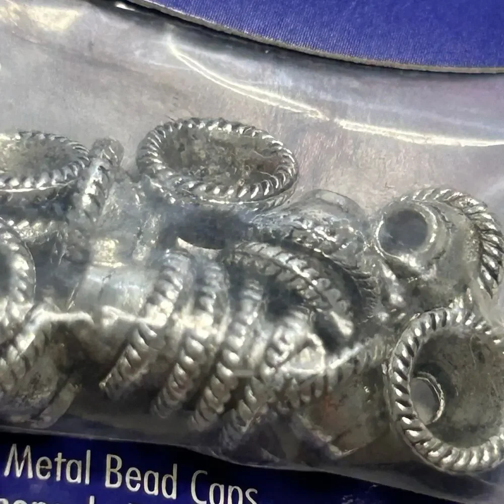 Blue Moon Beads Silver Findings Lot Butterfly Caps Clasps